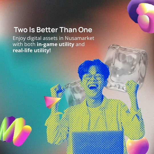 Nusamarket Instagram post, Two Is Better Than One